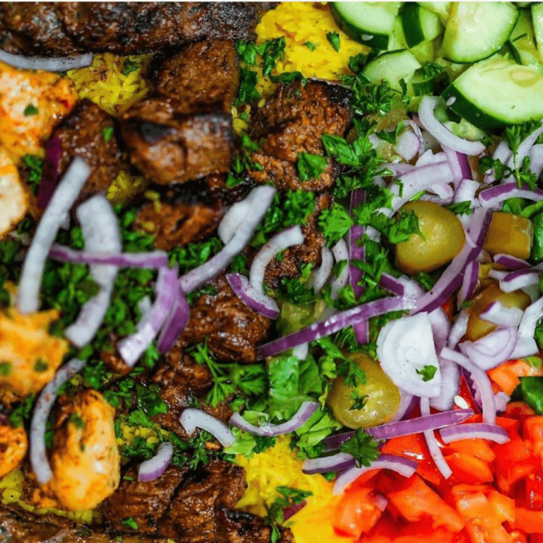 Mix Grill Rice Menu - Fire Up Halal Grill